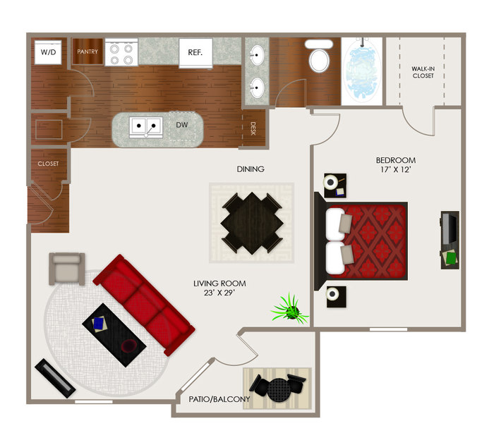 The Cypress Floor Plan Image