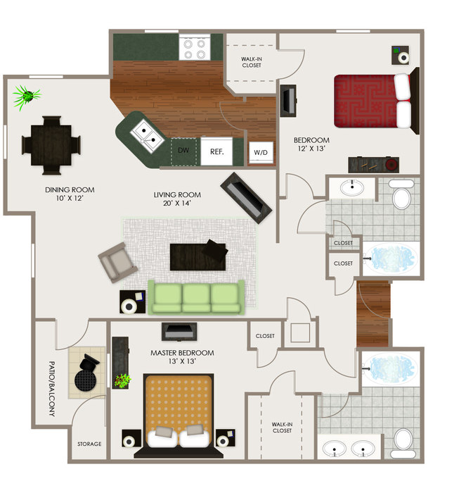 The Willow Floor Plan Image