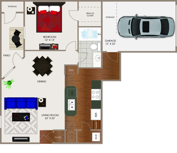 The Oak Floor Plan Image